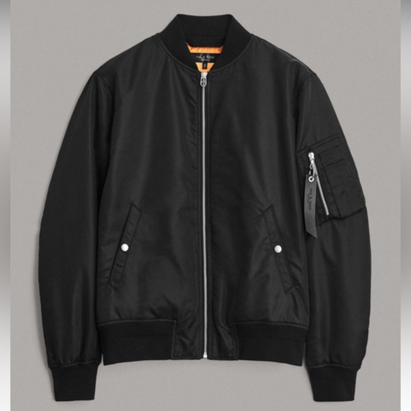 Rag & Bone Manston Recycled Nylon Bomber
Classic Fit Jacket - Picture 5 of 6